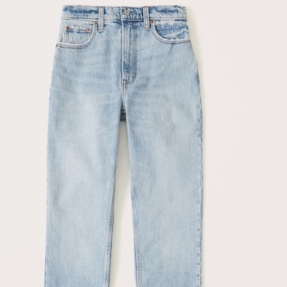 Abercrombie & Fitch high rise jeans